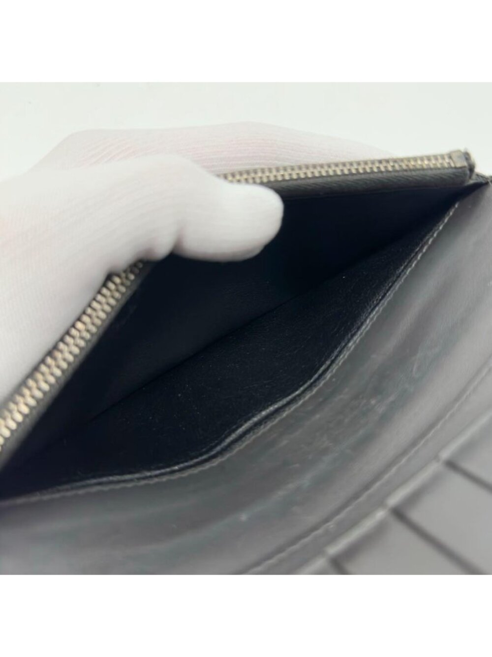 Saint Laurent Croco Bifold Wallet Leather Brown - Picture 11 of 15